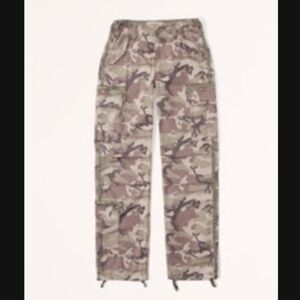 Abercrombie 2000s utility pants brand new olive camo